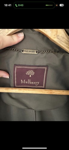 Mulberry trench coat - mulberry,