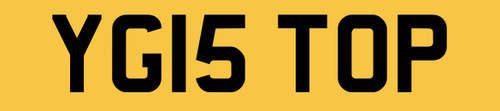 Number plate private - plate,