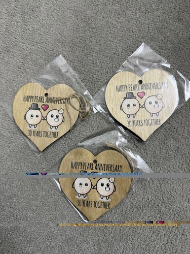 Wooden heart wedding - 20,