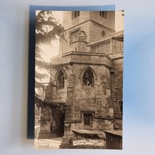 Chipping Norton Postcard C1920 Real Photo Local Church Hexagon Porch Oxfordshire