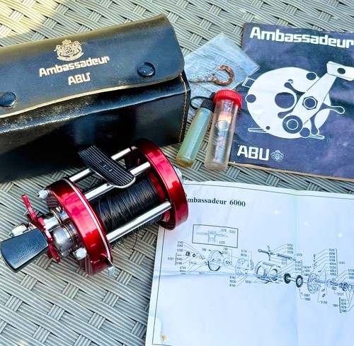 Vintage abu ambassadeur 6000 - ambassadeur,