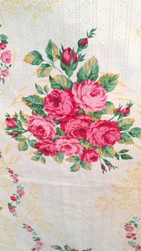 Sanderson roses cotton - m,