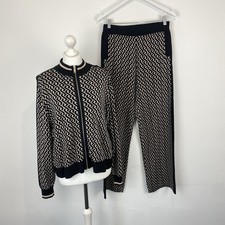 Mint Velvet Co Ord Loungewear Set Zip Up Jacket & Sweatpants Size Medium & XL