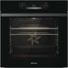 BI62212ABUK Built-In Electric Single Oven - Black - a Rated, 22 X 23 X 23 Inches