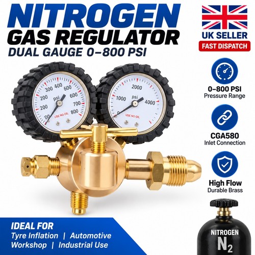 Nitrogen gas regulator - nitrogen,