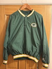 Starter - NFL Green Bay Packers Pullover Jacket - Mens Medium