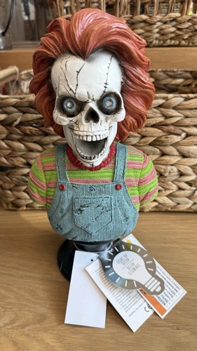 Led chucky skull bust - chucky,