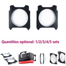 For Insta360 ONE RS / R Cameras Sticky Lens Guards Cover Cap Lens Protector Set