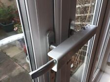 patio security door lock security home French doors Plastic Coated Steel