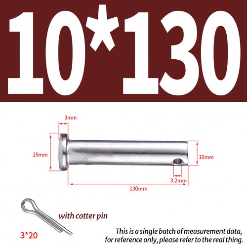 6mm 8mm 10mm clevis pin - 6mm,