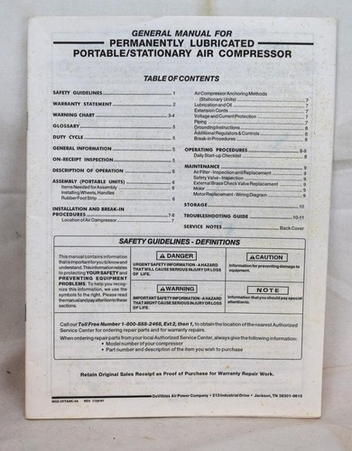 1987 devilbiss permanently - devilbiss,