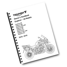 2016 2017 2018 TRIUMPH OWNERS