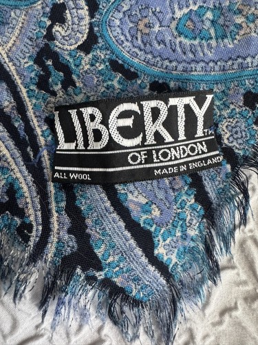 Vintage blue paisley - vintage,