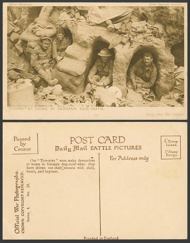 Ww1 daily mail - ww1, postcard
