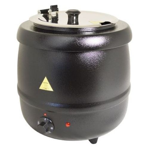 Litre black soup kettle - black,
