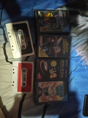 Commodore vic games - vic, 20