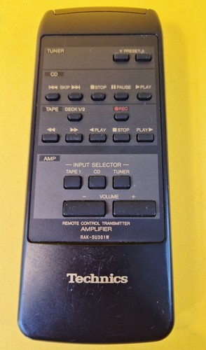 Technics rak su301w remote - rak-su301w,