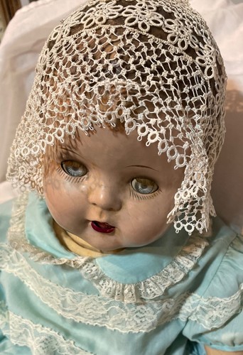 Vintage baby doll fine lace - baby,
