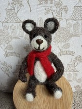 Handmade needle felted - needle,