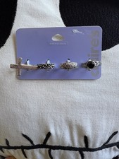 Claire's Accessories Adjustable X4 Rings Silver In Colour
