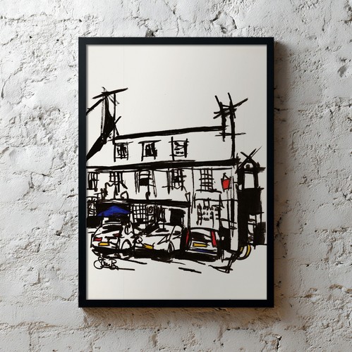 The old white bear - the,
