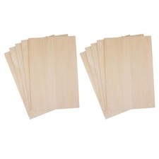 2X 10Pc Unpainted Wooden Board