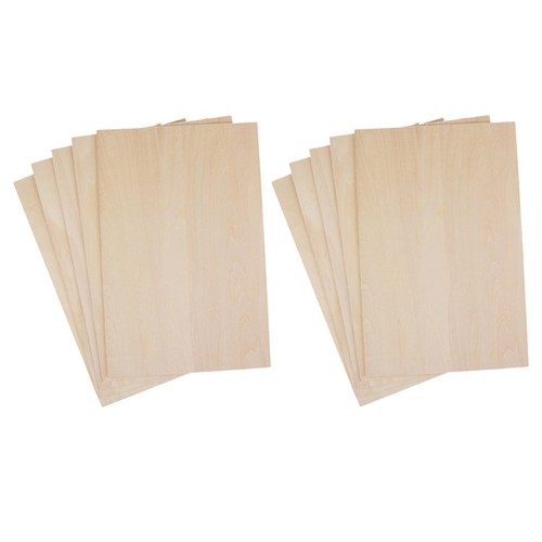 10pc unpainted wooden - unpainted,