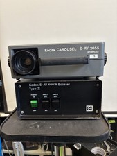 Kodak S-AV 2055 400w Slide Projector x1  with booster unit- Rare