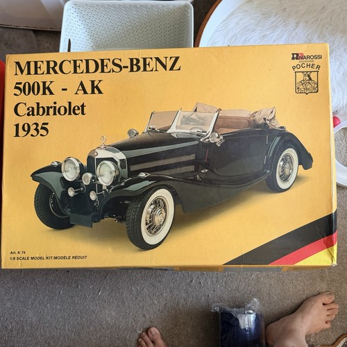 Pocher mercedes benz - 1/8, mercedes-benz