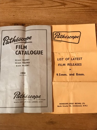 Vintage pathescope film - vintage,