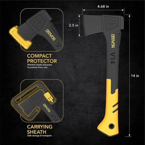 Small hand axe for - small, camping