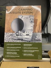Silver Crest Portable Satellite System With Box. (Camping Caravan and Motorhome)