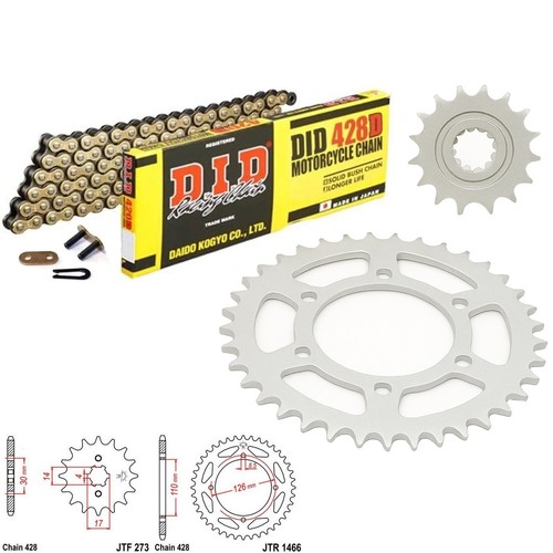 Klx125 tracker chain - chain, and