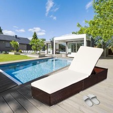 Oshion Sun Lounger Rattan