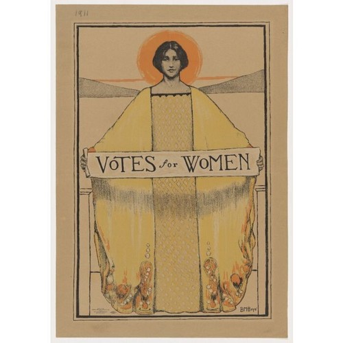 Poster votes for women - -,