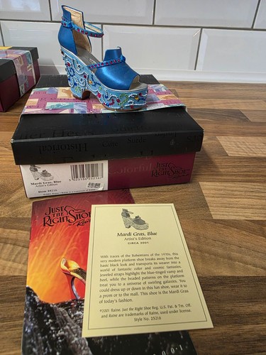Just the right shoe mardi - the,