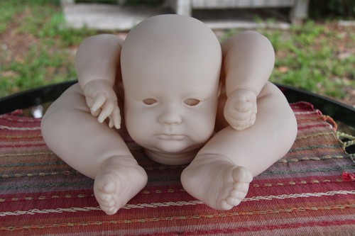 Unpainted reborn doll