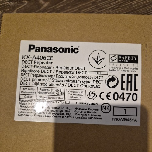 Panasonic a406ce dect - kx-a406ce,