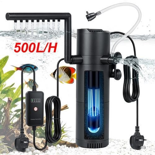 Internal fish tank - filter,, 5