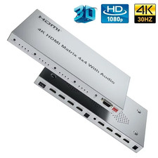 4K@60Hz HDMI Matrix Switch 4X4
