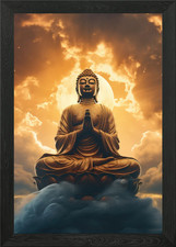 Spiritual Buddha Framed Wall