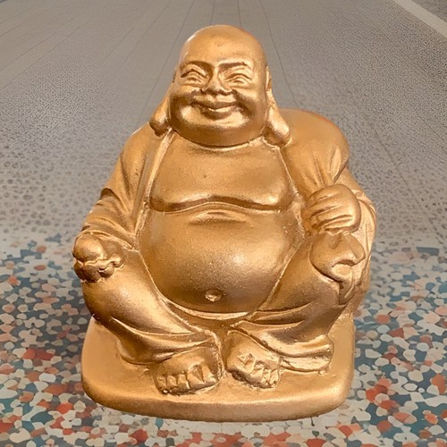 Laughing buddha statue - laughing,
