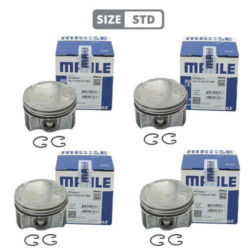 Pistons std for renault - 4x,