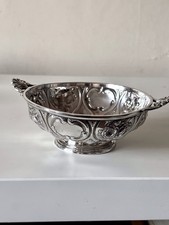 A Victorian silver quaich, Martin, Hall & Co, Sheffield 1856