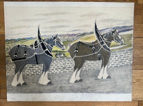 Vintage naive scottish - vintage,