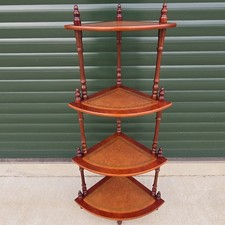 Vintage 4 Tier Corner Whatnot