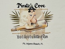 Pirates Cove White T Shirt XL