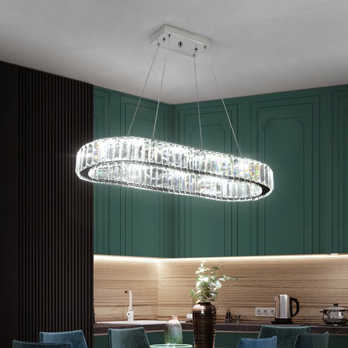 Modern led crystal chandelier - modern,