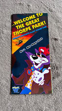 Thorpe Park 1996 / Park Map &