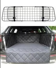 Deluxe Mesh Dog Guard + Quilted Boot Liner For Range Rover Sport L320 2005-2013